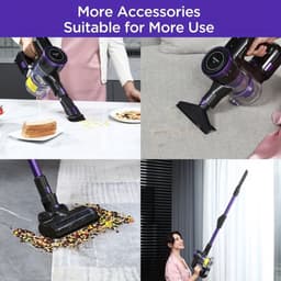 Yanhama H3 Wireless Vacuum Cleaner, Handheld Vacuum Cleaner, 7-level Filtration System, 180° Flexible Steering, Compatible with Multiple Accessories for Various Scenarios. Deep Cleaning Of Household, Pet Hair, Sofa And Floor — thumbnail 5