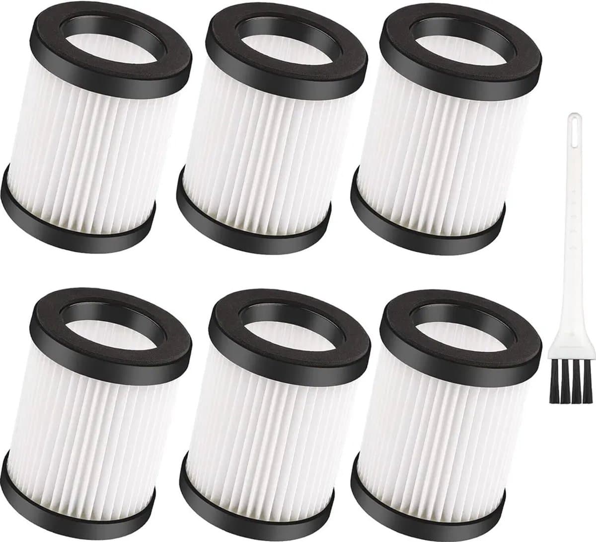 Geschikt voor 6 vervangende filterpatronen voor Moosoo XL-618A M8-PRO — afbeelding 1