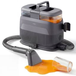 MEDION X10 UC Bekledingsreiniger sproei-extractiereiniger (Natzuiger voor bekleding, tapijten en autostoelen, koud water, heet water, stoom, schoon- en vuilwatertank, raamopzetstuk, draaggreep en wielen, MD100123) — thumbnail 2