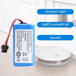 Krachtige 3400mAh 14.4V Vervangende Batterij voor Robotstofzuigers zoals Eufy RoboVac en Ecovacs Deebot, Geschikt voor Langdurig Gebruik en Betrouwbare Prestaties — thumbnail 5