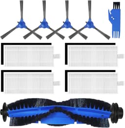 10 stuks - inclusief 4 filters, 4 randveegborstels, 1 Hoofdborstel en 1 hoofdrolborstel - Voor Eufy RoboVac 11S, RoboVac 12, RoboVac 15C, RoboVac 30, RoboVac 30C, RoboVac 35C - Vervangingsonderdelen — thumbnail 1