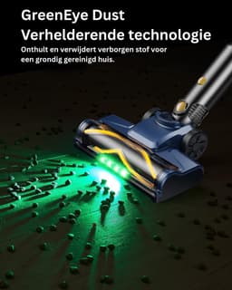 Steelstofzuiger Draadloos - Stofzuiger Zonder Zak op Accu - Inclusief Opzetstukken — thumbnail 3