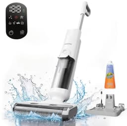 Proscenic F10 Ultra Draadloze Stofzuiger en Dweil - Nat/Droog - 0,7 mm Randborstel - 1,3L Tank - LED-display - 60 min Zelfreinigend — thumbnail 1