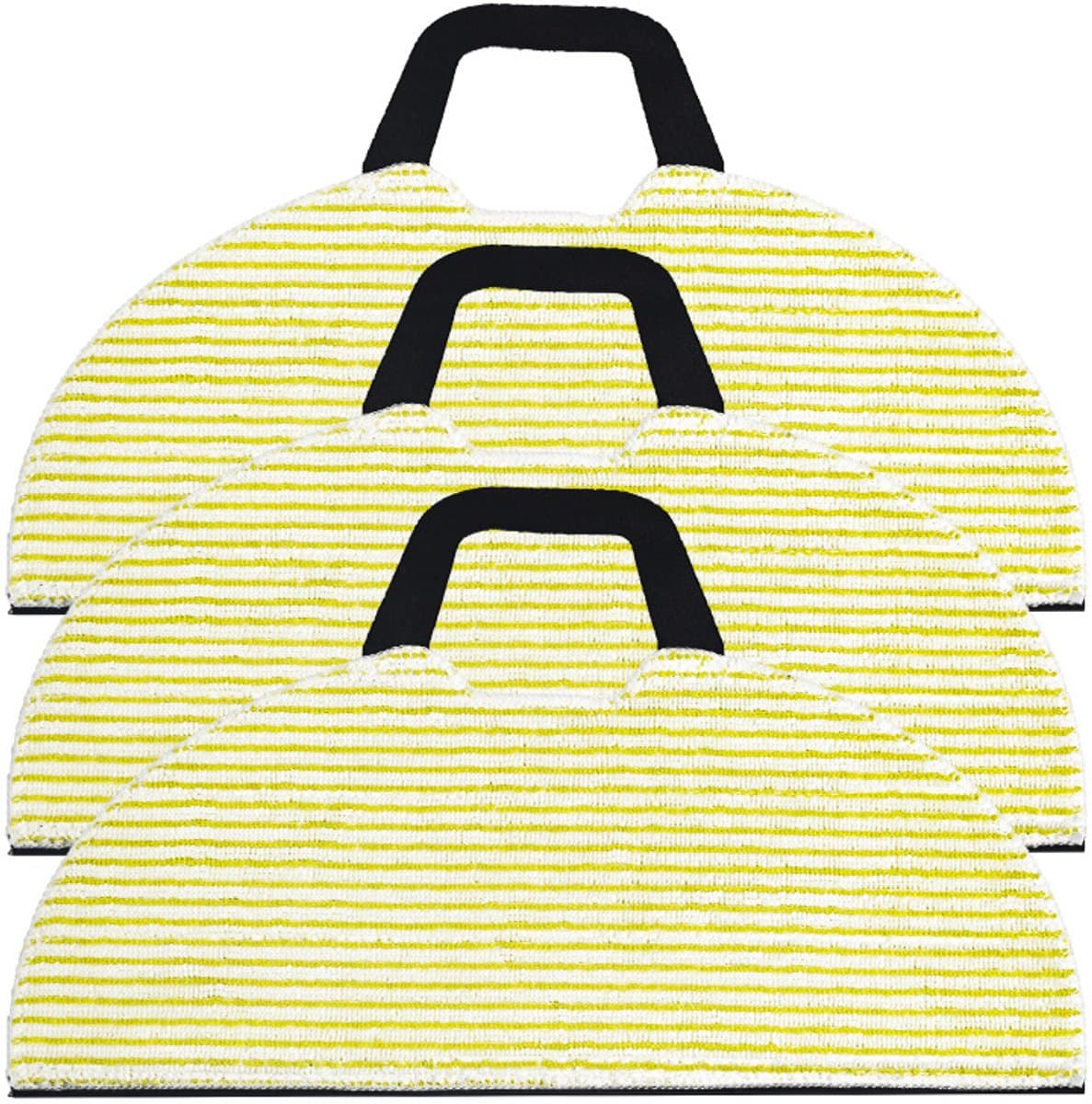 Geschikt voor shark RV2410WD RV2610WD RV2610WA veegmachine robotsleepmat 3 stuks — afbeelding 1