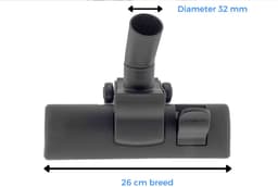 Kleanburg® - Universele Combizuigmond – 35 mm - 32 mm - Reduceerring– Extra zachte borstels - 1 stuk geschikt o.a. voor Miele - Bosch - AEG - Philips - Inventum - Numatic - Henry - Hetty - Nilfisk en vele anderen. — thumbnail 3