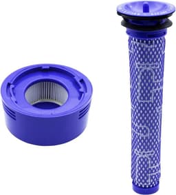 EGoods - 2-Pack Post Filters compatibel met Stofzuigers - Vervanging Dyson V8 V7 - Hepa Filters Stofzuigeronderdelen — thumbnail 1