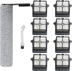 10 stuks stofzuiger Vervangingsonderdelen - geschikt voor Tineco FLOOR ONE S7 PRO - FLOOR ONE S6 - FLOOR ONE SWITCH S6 - FLOOR ONE SWITCH S7 - FLOOR ONE S7 COMBO - FLOOR ONE S7 FLASHDRY nat- en draadloze stofzuiger - met reinigingsborstel — thumbnail 1