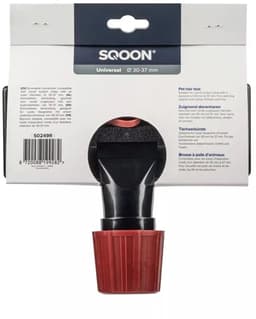 SQOON® Fluweelborstel meubelzuigmond - Universele aansluiting 30-37 mm - Met schroefsluiting - Ideaal voor dierenharen, pluizen en draden - Geschikt voor meeste stofzuigers — thumbnail 2