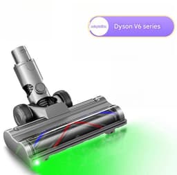 Geschikt voor Dyson V6 stofzuigeraccessoires zachte zuigerkop bodemborstel voor stofzuigeronderdelen, lichtgewicht bodemborstel met directe aandrijving 1 stuk — thumbnail 1