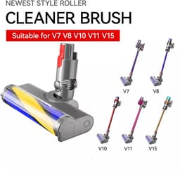 Mondstuk Parketborstel - Accessoires en Onderdelen voor Steelstofzuiger - Zuigmond Geschikt voor Dyson V11 V10 V8 V7 - voor Gladde Harde Vloeren — thumbnail 2