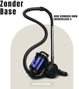 MMP® Steelstofzuiger met snoer - Steelstofzuiger - Stofzuiger - Zwart - 112cm x 25cm x 58cm — thumbnail 2