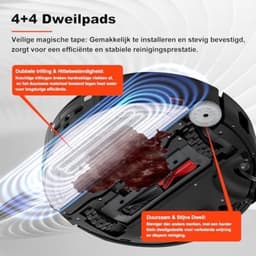 PromoHome 25-delig accessoirepakket geschikt voor voor Roborock Saros 10/G30- Complete set met hoofdborstels, zijborstels, HEPA-filters, stofzakken en dweilpads voor diepe reiniging — thumbnail 2