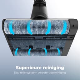 AENO TC1 Combo Transformer 2-in-1 Vloerreiniger & Stofzuiger - Draadloos - Stofzuigt en dweilt tegelijkertijd - Zwart/Grijs — thumbnail 3