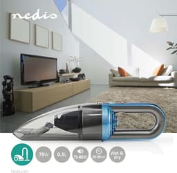 Draadloze Handstofzuiger - 75 W - Nat/Droog - Li-Ion - Compact — thumbnail 4