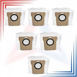 5 x Stofzakken Vervanging compatibel met Dreame L20 Ultra/L10s Ultra/L10 Ultra - grote capaciteit - hoge kwaliteit - Dreame: Bot L20 Ultra Bot L30 Ultra Bot L10s Ultra Bot L10 Ultra Bot L10 Prime Xiaomi: Xiaomi Robot X10 Xiaomi Robot X10 Robot X20+ — thumbnail 5