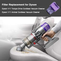 Nafilter Geschikt voor Dyson V11 handstofzuiger 2-pack — thumbnail 3