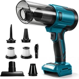 Accu-handstofzuiger compatibel met Makita 18 V accu borstelloze motor 100 W - ShopVlot — thumbnail 1