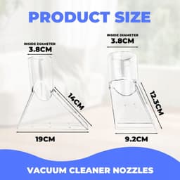2x Zuigmond voor Extractie Reiniger - 38mm - Meubels & Stoffering — thumbnail 2