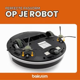 Zijborstelset voor robotstofzuiger - 4 stuks — thumbnail 2