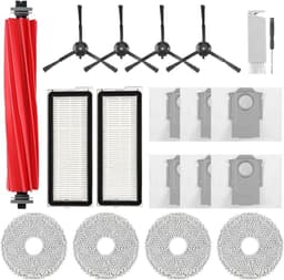Vervangende accessoireset voor Roborock Q Revo S, Qrevo Pro en Qrevo Plus - 1 hoofdborstel, 4 zijborstels, 2 HEPA-filters, 4 reinigingsdoeken, 6 stofzakken, 1 reinigingsborstel — thumbnail 1