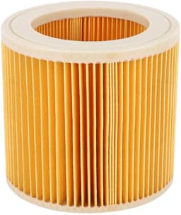Stofzuigerfilters - 4-pack - 4 WD3-filters voor Kärcher stofzuigers WD3, WD2, WD1, MV3, MV2, A, K, KNT - Oranje — thumbnail 3