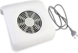 Nagelstofzuiger - Nail Dust Collector - Nagelstof Afzuigen - No-Noise Borstelmotor - 23W - Wit — thumbnail 1