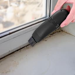 Mini Stofzuiger - Handstofzuiger - Toetsenbord Reinigen - USB Oplaadbaar - 19.7 cm Lengte - Zwart — thumbnail 4