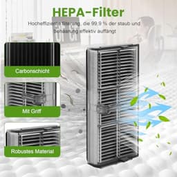 PromoHome 25-delige accessoireset voor Mova E40 Ultra robotstofzuiger - 2 hoofdborstels, 6 wisdoeken, 6 stofzakken, 6 zijborstels, 4 HEPA-filters, 1 reinigingsborstel, 1 schroevendraaier — thumbnail 4