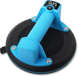 Elektrische zuignap - Tegel lifter - Materiaal verplaatsen - 260 kg draagkracht - 7 uur looptijd - Blauw — thumbnail 1