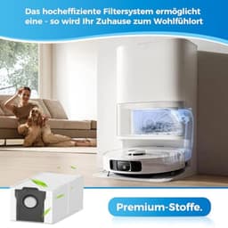 12 stofzakken 3,2L voor Dreame L10s Ultra Gen 2/Gen 3/X30/X40/X50 Ultra/L10s Pro/L40/L50/Aqua10/Matrix 10 Ultra/Mova E30 Ultra/P50/P10/E40 - PromoHome — thumbnail 5