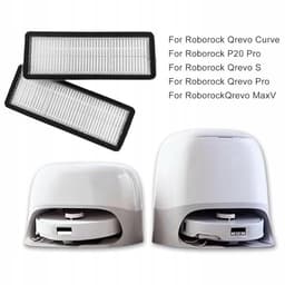 AreoSe - HEPA-filter voor Roborock Q revo S/Pro MaxV/Curve, P20 Pro - 4 stuks — thumbnail 5