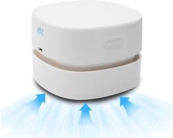 Mini Stofzuiger Bureau - Draadloze Tafelstofzuiger voor Kruimels en Stof