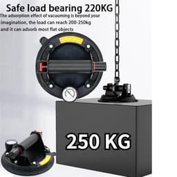 Vacuümzuignap - Handlifter - Materiaal Verplaatsen - Met Manometer - 8 Inch - Wit — thumbnail 4
