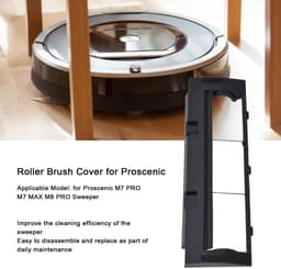 Proscenic M7 PRO M7 M8 PRO Vervangende Borstels Protector - Robotstofzuiger Hoofdborstel Cover — thumbnail 5