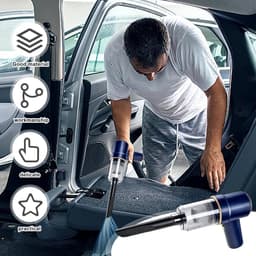8000 PA Draadloze Handstofzuiger met Type C-lading 120 W - Autostofzuiger voor Auto, Keuken en Kantoor — thumbnail 4