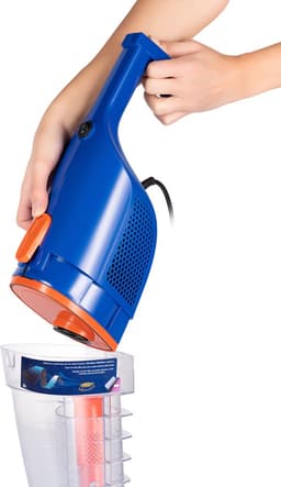 Arnica - Klik Klak - Steelstofzuiger & Elektrische Bezem - 600W - Zakloos - Blauw - 71 dB - Turbozuigmond — thumbnail 5