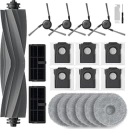20-delige Accessoirekit voor Dreame X40 Ultra/X40 Master/L40 Ultra Stofzuigers: Hoofdborstel, 4 Zijborstels, 2 HEPA Filters, 6 Doeken, 6 Stofzakken — thumbnail 1