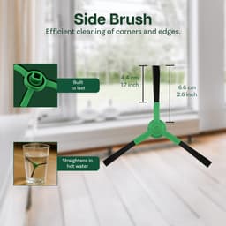 16 Vervangingsonderdelen voor iRobot Roomba Plus 505&405 Combo van MMOBIEL - Voor Roomba Vervangingsonderdelen – 1 Hoofdborstel, 3 Filters, 4 Zijborstels, 4 Stofzakken, 4 Dweilpads — thumbnail 5