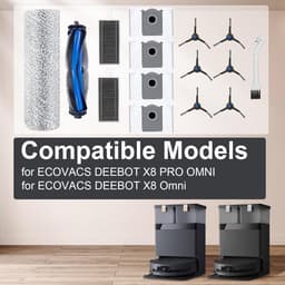 Accessoirekit Geschikt voor Ecovacs Deebot X8 Omni/Pro — thumbnail 4