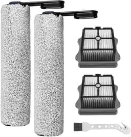 GELLDG Vervangende rolborstels voor stofzuiger - Inclusief 2 rolborstels, 2 filters en 1 reinigingsborstel - Vervangende rolborstels en filters - Geschikt voor Tineco Floor One S5 / S5 Pro / S5 Pro 2 / S5 Extreme — thumbnail 1