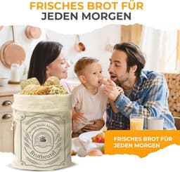 Linnen Broodzak Set van 2 - Herbruikbare Stofzakken voor Brood - 30 x 40 cm - Trekkoord en Ongebleekt — thumbnail 3