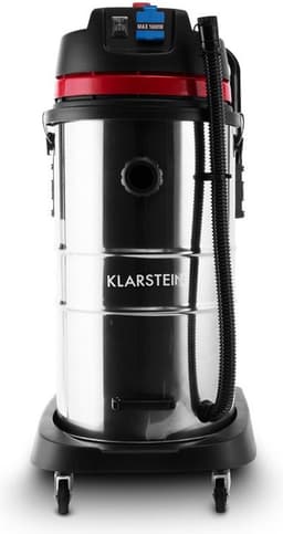 Klarstein Reinraum Nat-droog-stofzuiger - Industriële stofzuiger - 2000 W - HEPA - 60 Liter - Stopcontact — thumbnail 5