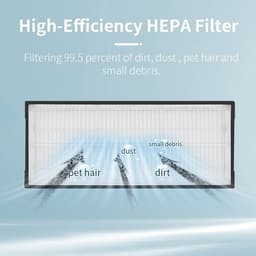 6-pack stofzuigerfilters Geschik voor Roborock S7 S8 /Plus/MaxV/Ultra — thumbnail 4