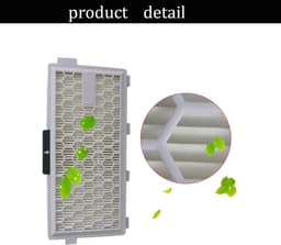 Geschikt voor Miele AirClean S4, S5, S6, S8, s4580, s4780, s5280, s5980, S5999, S4000, S4999, C3, C2, Vervangend SF-HA 50 HEPA-stofzuigerfilter (2-pack) — thumbnail 3