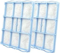 Multaparts® motor filter geschikt voor Bosch / Siemens - set van 2 stuks- | Filter in kunststof frame voor achter de stofzak | Afmetingen 15,4 x 10,7 x 1,5 cm | Alternatief voor 00608784 (608784), 00578863 (578863) en VZ01MSF — thumbnail 1
