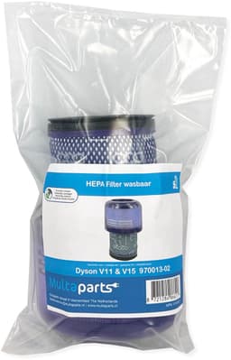 Multaparts® HEPA Filter cassette geschikt voor Dyson V11 & V15 - Wasbaar - | Gemaakt van duurzaam katoen en eenvoudig te reinigen | Meet op voor je besteld | Vervanger voor Dyson 970013-02 — thumbnail 3
