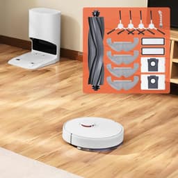 Allecto Plus - Accessoireset voor robotstofzuiger. Hoofdwalsborstel, Hepa-filters, dweilpads, zijborstels, stofzakken, borstel. Geschikt voor Dreame D10 Plus Gen 2. Optimale reiniging. — thumbnail 3
