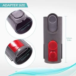 Stofzuigerborstel - Stofzuigervoet - Harde Vloerzuigmond - Stofzuigermond - Mondstuk - Opzetstuk - Vloerzuigmond - Accessoires - Onderdelen - Parketborstel - Geschikt Voor Dyson V7, V8, V10, V11 — thumbnail 2