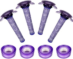 Dyson V7 en V8 Ster Filters (4+4 Stuks, Plus.Parts® alternatief voor 965661-05 / 967478-05) — thumbnail 1