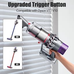 Geschikt voor Triggerknop Dyson V10, V11, SV12, SV14 stofzuigers - Extra krachtig - Aan/uitknop - Accessoires: 1 T8 schroevendraaier — thumbnail 2